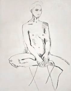 Figure Study - Seated Woman