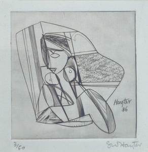 Untitled (Cubist Portrait)
