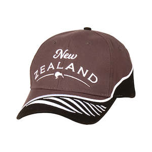 Apparel: Hat Cotton New Zealand Dark Brown