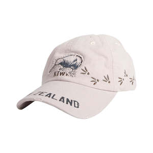 Hat Canvas Kiwi Footprint Sand