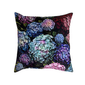 Cushion Cover Hydrangea Bouquet