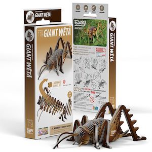 Diy Kits: 3D Cardboard Model Kit Giant Weta
