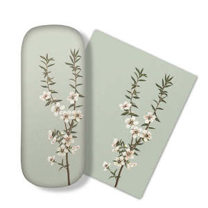 Glasses Cases: Vintage Botanical Manuka Glasses Case