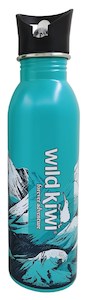 Drink Bottle: Wild Kiwi Water Bottle 750ml- Aqua