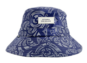 Wild Kiwi Bucket Hat - Kowhaiwhai