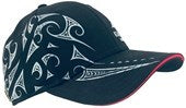 Kia Kaha Ngaru Cap - Black