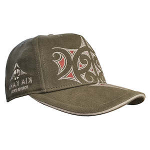 Kia Kaha Mangopare Cap - Khaki