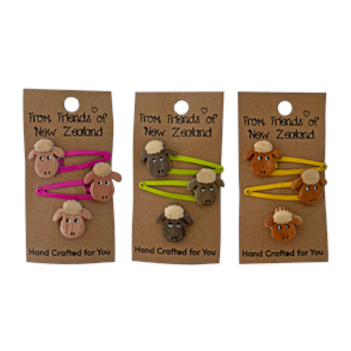 Accessories: Hair Accessory Sheep Set/3 Assorted