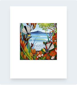 Art Decor 1: Best Time Of The Year Pre-Matted Print Art by Irina Velman