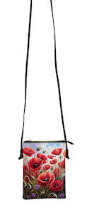 Body Bag: NZ Poppy Designed Crossbody Bag
