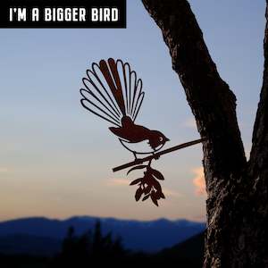 Metalbird: Metalbird Piwakawaka / Fantail - Large