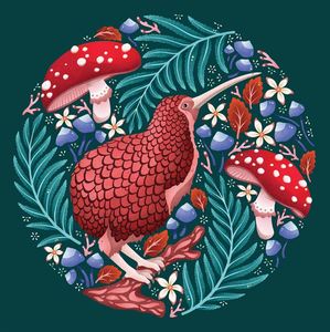 Catherine Marion - Kooky Kiwi - Card