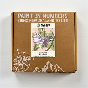 Fantail 20x20cm Paint By Numbers