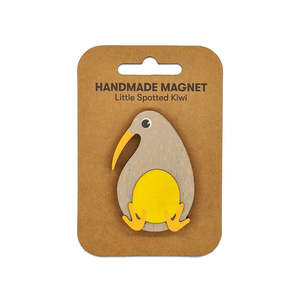 Little Spotted Kiwi Wooden Magnet