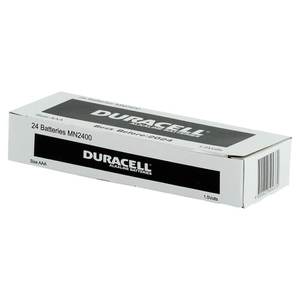 Duracell Coppertop 1.5V AAA battery bulk box of 24