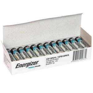 Energizer Industrial: Energizer MAX PLUS bulk AA box of 24