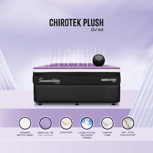 Mattresses: Chirotek Plush Gel Tek Mattress