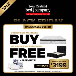 Mattresses: Orthopedic Combo Set: Orthopedic Mattress + Free Marlborough Frame