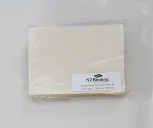 110mm x 140mm Laminating Pouches Gloss 150 micron - NZ Binding Machines and Supplies