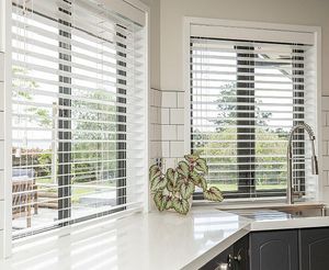 Products: Faux Wood 50mm pvc (NZ) - NZ Blinds