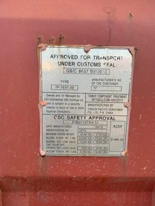 Container Safety Convention (CSC) Certification NZBOX