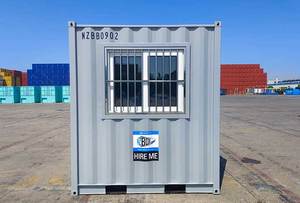 Products: 9ft Office Container - Auckland - NZBOX Containers
