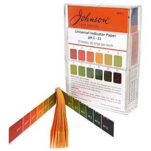 Measuring Mixing: PH Indicator Papers (1 - 11) - Pack 10