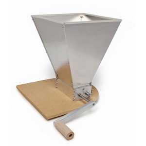 Premium Brewing Equipment: Manual Grain Mill Twin Roller