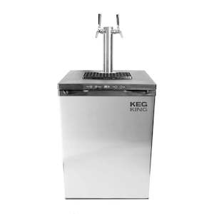 Kegs Dispensing: Kegmaster Premium XL 2 Tap Kegerator