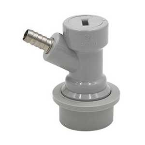 Kegs Dispensing: CM Becker Gas Disconnect, Plastic Ball Lock Grey