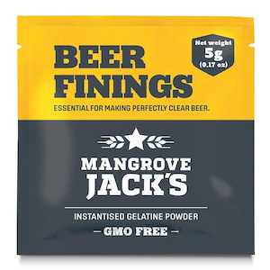 Ingredients: Mangrove Jack's Beer Finings Sachet 5gm