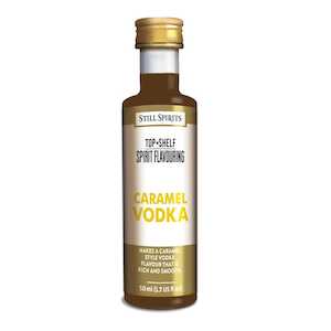 Flavoured Vodkas: Still Spirits Top Shelf Caramel Vodka