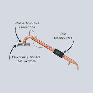 SS Create+ Alembic Copper Condenser T-C