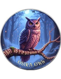 Products: OSIRA OWL Forest Totems 1 Oz Silver Coin