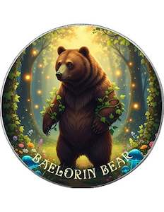 BAELORIN BEAR Forest Totems 1 Oz Silver Coin