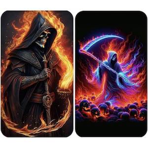 Soul Reapers Unforgiven Colorized 1 oz .999 Silver Bar