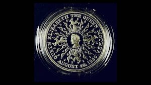 1980 Queen Mother 80th Birthday Proof Silver Crown