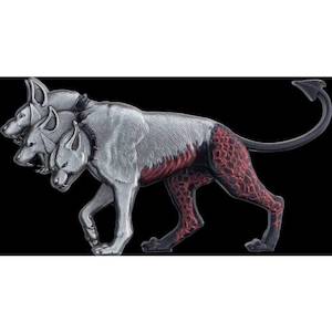 Mythology Creature Cerberus 2 Oz Silver Stacker