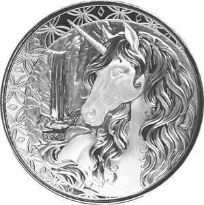 Products: 2025 Unicorn BU 1 Oz Silver Coin