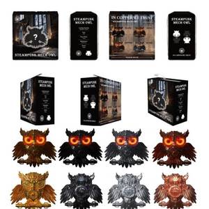 Products: STEAMPUNK MECH OWL 1.6 Oz Copper Blind Box - NZ Collect