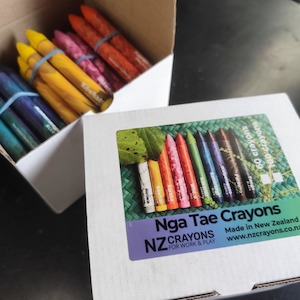 Education Crayons: Nga Tae Crayons Educational boxes