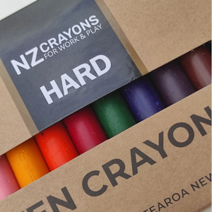 Education Crayons: Kraft packs of ten standard crayons
