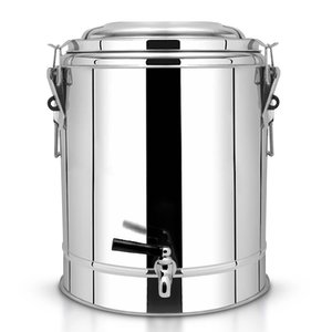 Products: SOGA 12L Stainless Steel Insulated Stock Pot Dispenser Hot & Cold Beverage Container With Tap Online NZ Depot