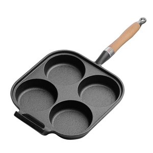 Products: SOGA 4 Mold Cast Iron Breakfast Fried Egg Pancake Omelette Fry Pan Online NZ Depot