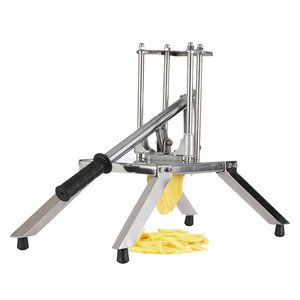 Products: SOGA Commercial Potato French Fry Fruit Vegetable Cutter Stainless Steel 3 Blades Online NZ Depot