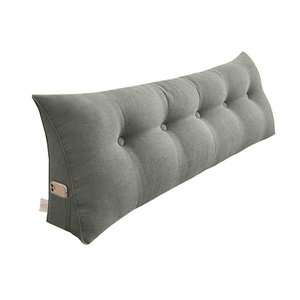 Products: SOGA 150cm Grey Triangular Wedge Bed Pillow Headboard Backrest Bedside Tatami Cushion Home Decor Online NZ Depot