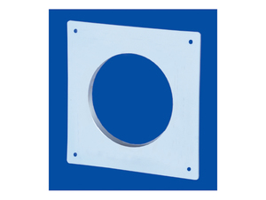 Products: PVC Duct Round Wall Or Ceiling Plate To Fit 150dia BE VE35P - PVC Ducting Online NZ Depot