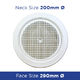 RED20 Round Egg Crate Ceiling Diffuser 200dia C/w Damper ADRED200 - Ceiling Diff&hellip;
