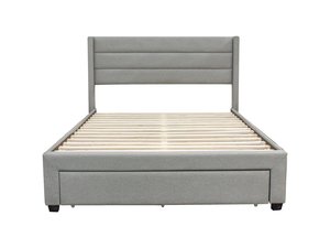 Products: Coronado-A Bed Frame With Drawers - Double Online Bedroom Furniture NZ Depot
