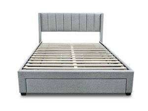 Coronado-B Bed Frame With Drawers - Queen Online Bedroom Furniture NZ Depot